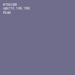 #706C8B - Rum Color Image