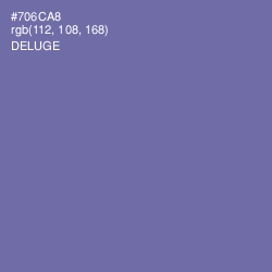 #706CA8 - Deluge Color Image