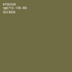 #706D45 - Go Ben Color Image