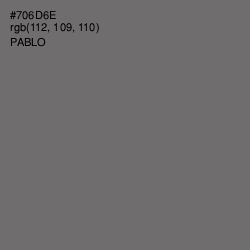 #706D6E - Pablo Color Image