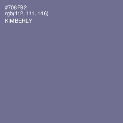 #706F92 - Kimberly Color Image