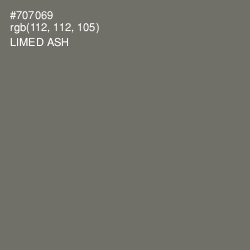 #707069 - Limed Ash Color Image