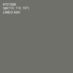 #70706B - Limed Ash Color Image