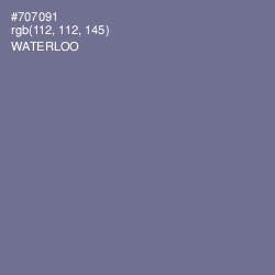 #707091 - Waterloo  Color Image