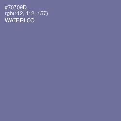 #70709D - Waterloo  Color Image