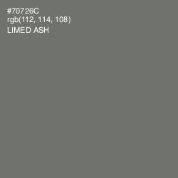 #70726C - Limed Ash Color Image