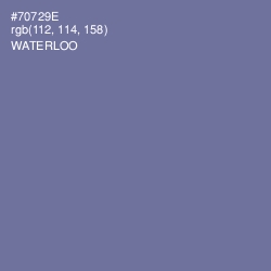 #70729E - Waterloo  Color Image