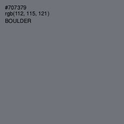 #707379 - Boulder Color Image