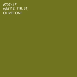 #70741F - Olivetone Color Image