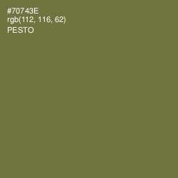 #70743E - Pesto Color Image