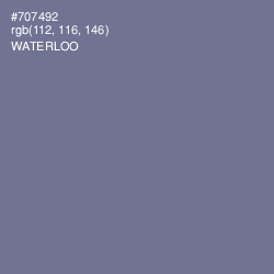 #707492 - Waterloo  Color Image