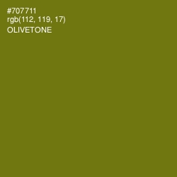 #707711 - Olivetone Color Image