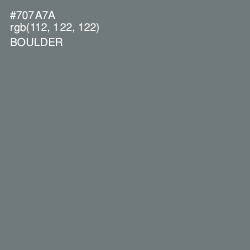 #707A7A - Boulder Color Image