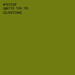 #707C0F - Olivetone Color Image