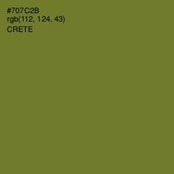 #707C2B - Crete Color Image