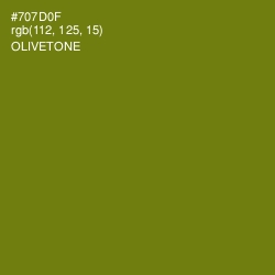 #707D0F - Olivetone Color Image