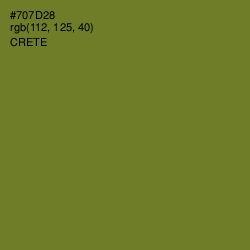 #707D28 - Crete Color Image