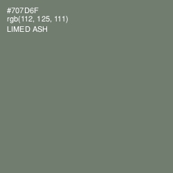 #707D6F - Limed Ash Color Image