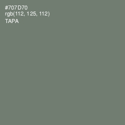 #707D70 - Tapa Color Image