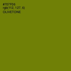 #707F06 - Olivetone Color Image