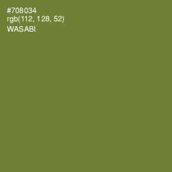 #708034 - Wasabi Color Image