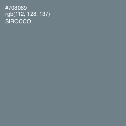 #708089 - Sirocco Color Image