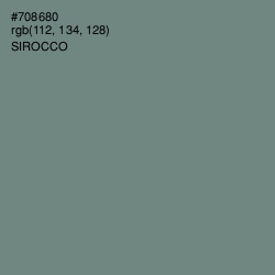 #708680 - Sirocco Color Image