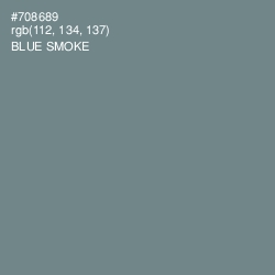 #708689 - Blue Smoke Color Image