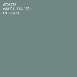 #708783 - Sirocco Color Image