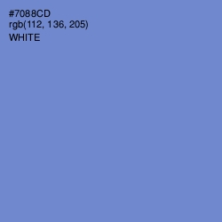 #7088CD - Danube Color Image