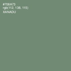 #708A73 - Xanadu Color Image