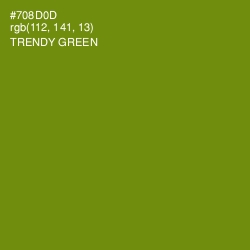 #708D0D - Trendy Green Color Image