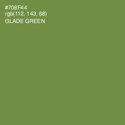 #708F44 - Glade Green Color Image