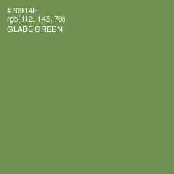 #70914F - Glade Green Color Image