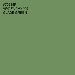 #70915F - Glade Green Color Image