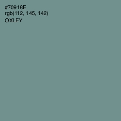 #70918E - Oxley Color Image