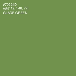 #70924D - Glade Green Color Image