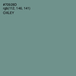 #70928D - Oxley Color Image