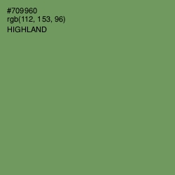 #709960 - Highland Color Image