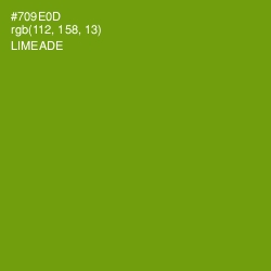 #709E0D - Limeade Color Image