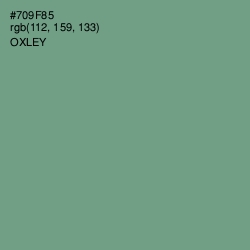 #709F85 - Oxley Color Image