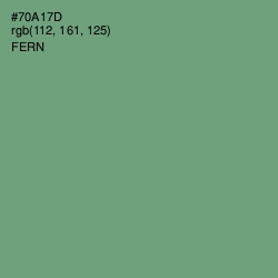 #70A17D - Fern Color Image