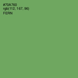 #70A760 - Fern Color Image