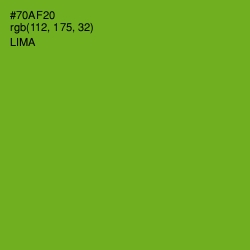 #70AF20 - Lima Color Image