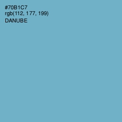 #70B1C7 - Danube Color Image