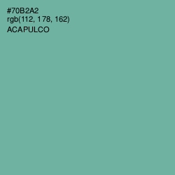 #70B2A2 - Acapulco Color Image