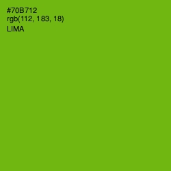 #70B712 - Lima Color Image