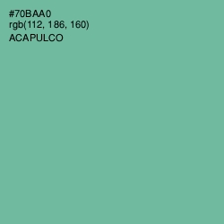 #70BAA0 - Acapulco Color Image