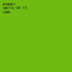 #70BB11 - Lima Color Image