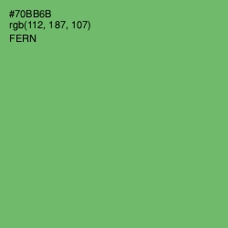 #70BB6B - Fern Color Image
